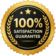 100% satisfaction guarantee