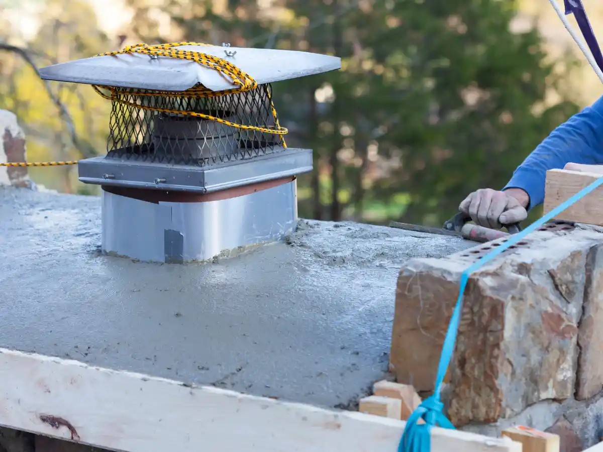 Chimney Cap Installation photo