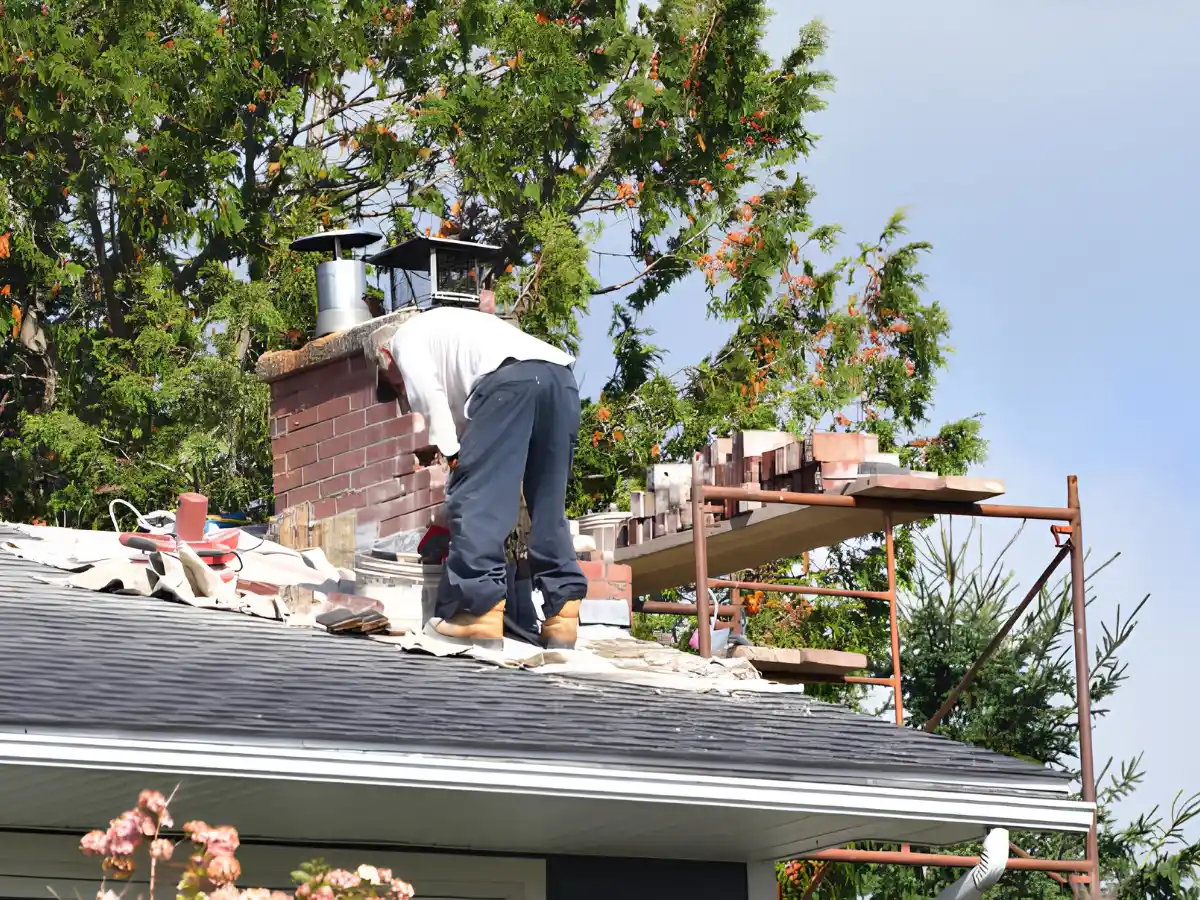 Chimney rebuilding in Arvada, CO