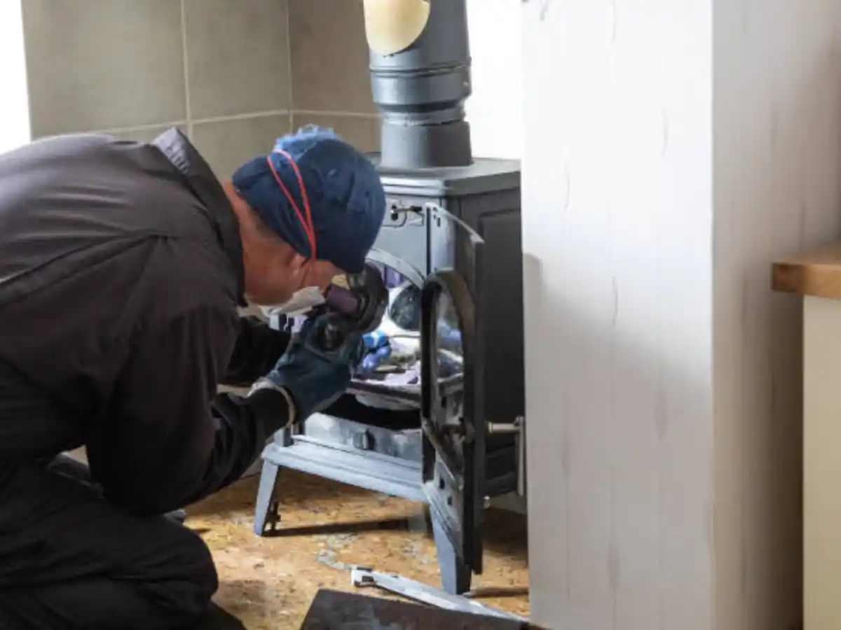 Another fireplace repair photo